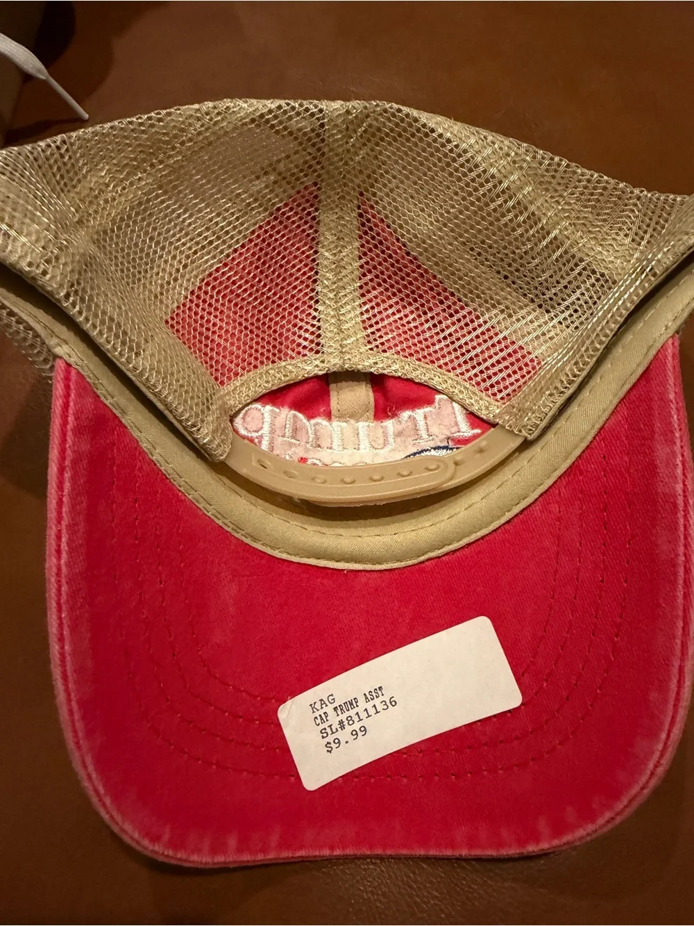 New! Mesh-Back Baseball Cap - Trump 2024